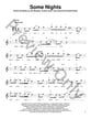 Some Nights piano sheet music cover